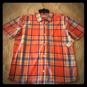 Boys Old Navy Short Sleeve Button Down Dress Shirt